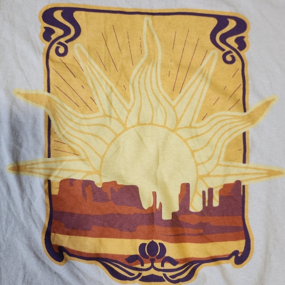Golden Hour Sunset T-shirt, short sleeve, size XS - Picture 2 of 6